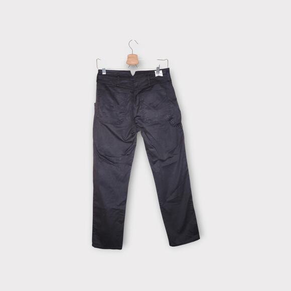 NEW Hudson Womens Cropped Ankle Cargo Pants Black 26 Utility Stretch Casual - Picture 6 of 6